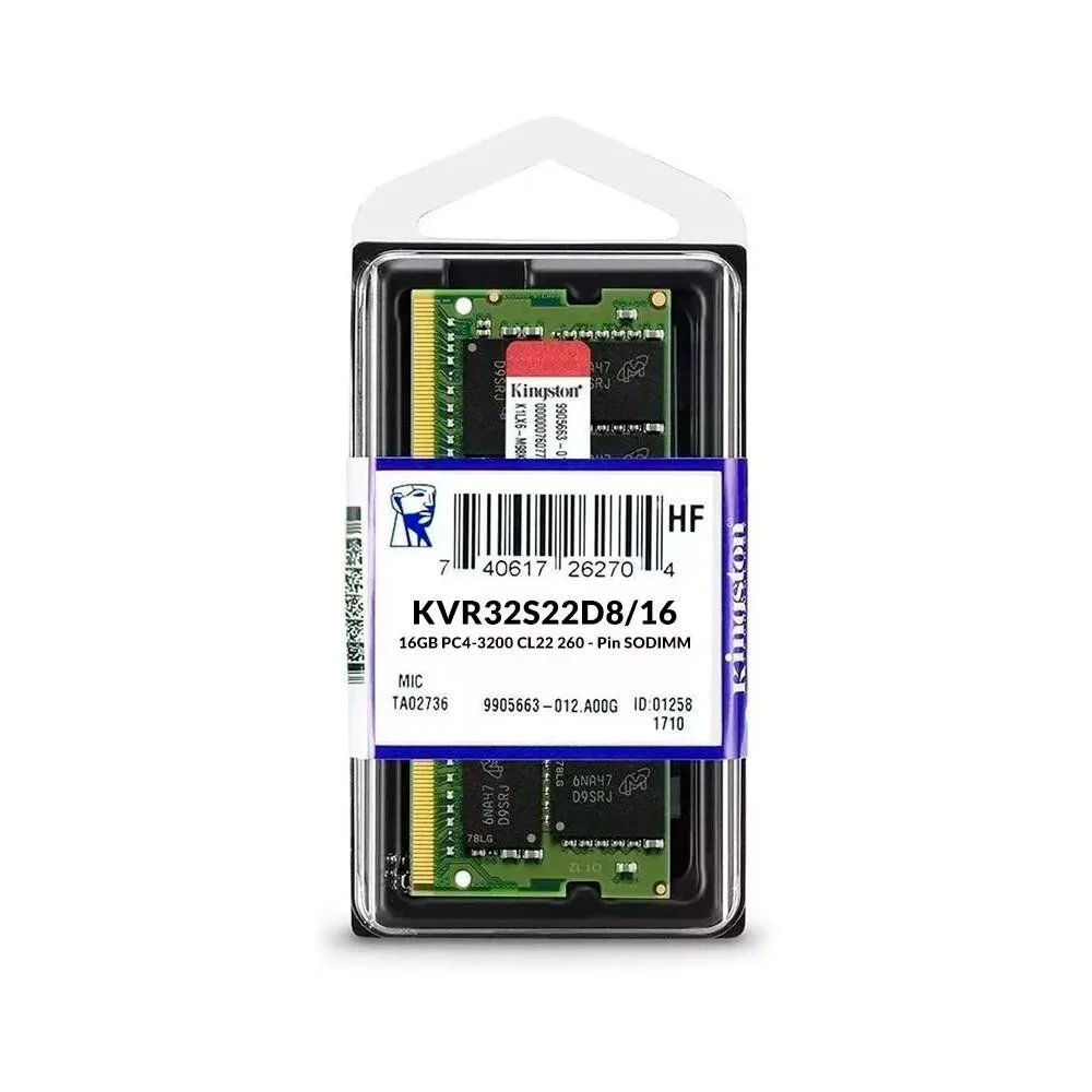 Memória Notebook Kingston 16GB DDR4 3200mhz KaBuM
