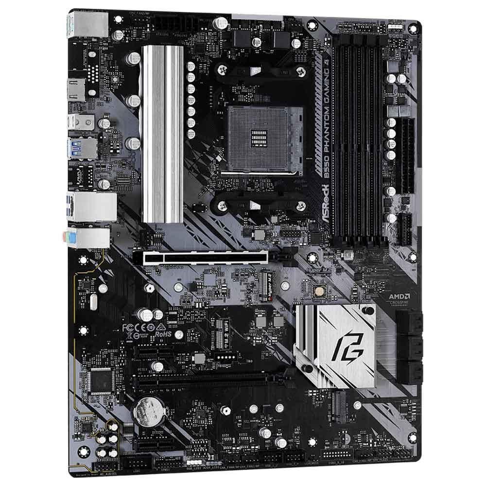 Placa Me Asrock B550 Phantom Gaming 4 DDR4 KaBuM