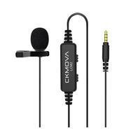 Microfone De Lapela Ckmova LCM2, Omnidirecional, Condensador