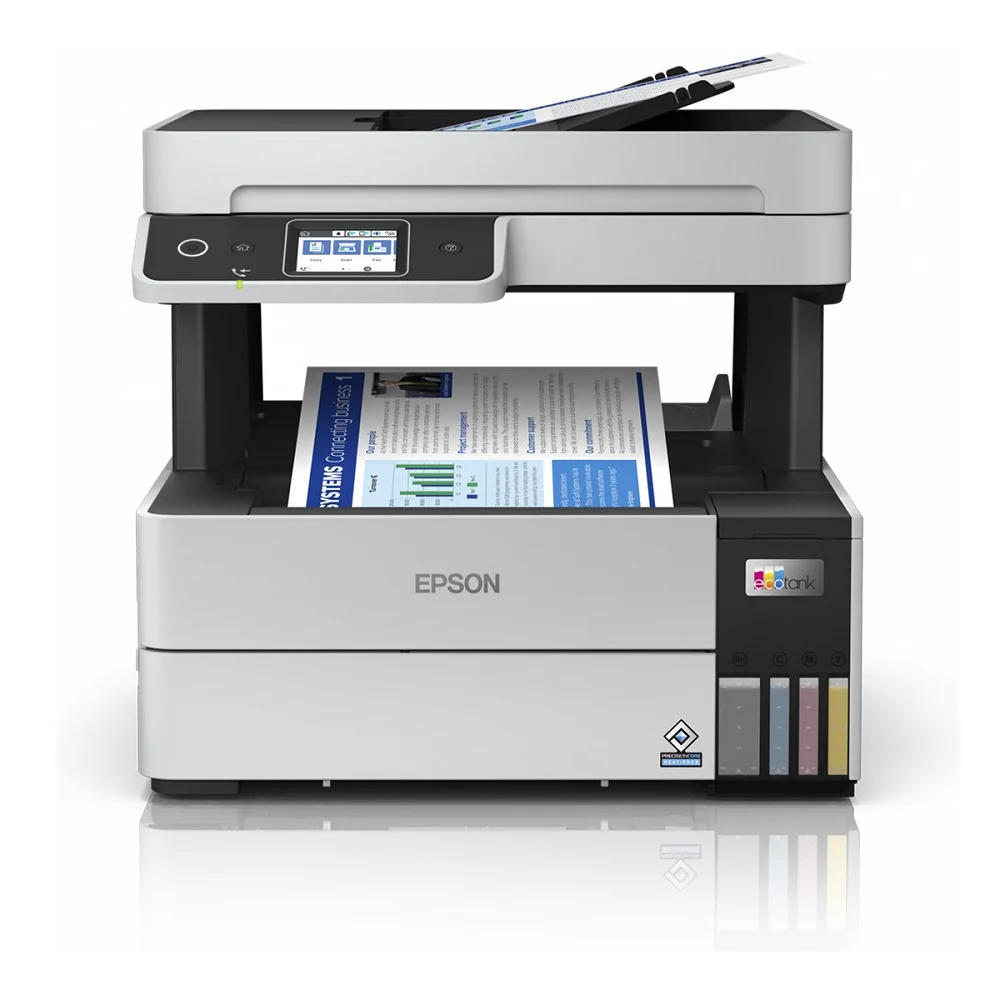 Impressora Multifuncional Epson Eco Tank L6490, Colorida, WIFI, Duplex, Preto E Branco