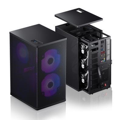 Gabinete Jonsbo, Preto, Mini Itx, Alumínio Vr3