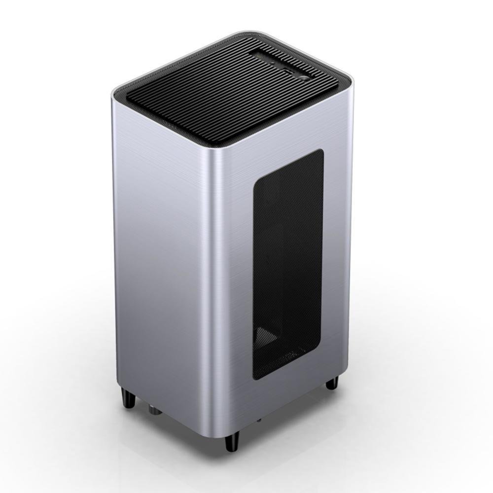 Imagem 4 de 5 do produto Gabinete Jonsbo, Prata, Mini Itx, Alumínio V11