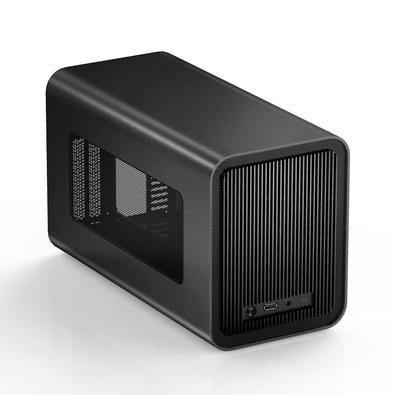 Gabinete Jonsbo Preto Mini Itx, Alumínio V11