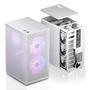 Gabinete  Jonsbo, Branco Mini Itx, Alumínio Vr3