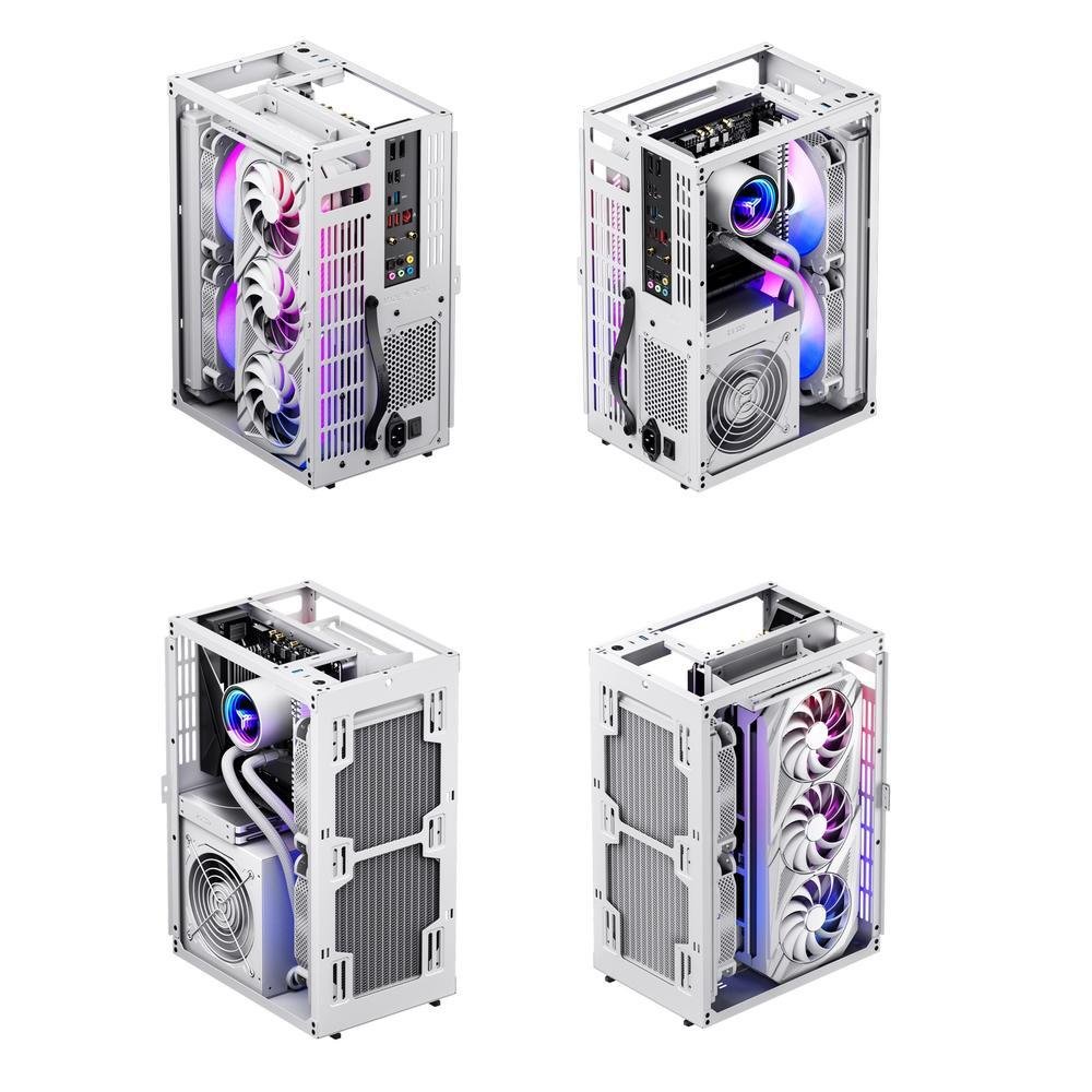 Gabinete Jonsbo, Branco Mini Itx, Alumínio Vr3 Gabinete Jonsbo, Branco Mini Itx, Alumínio Vr3