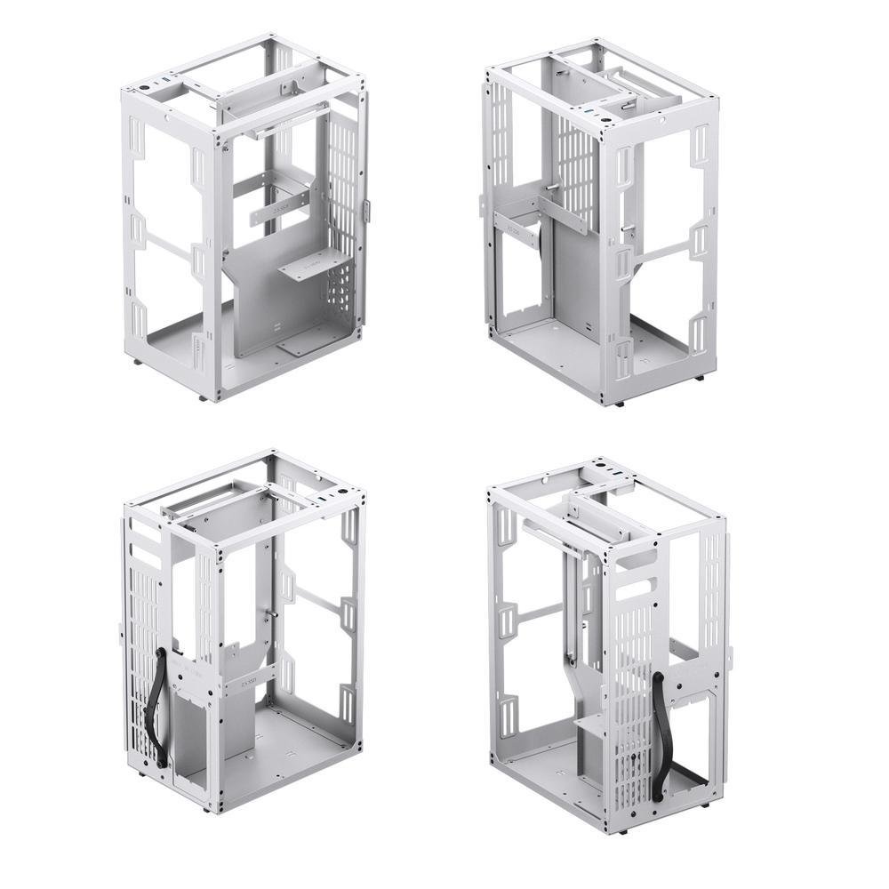Gabinete Jonsbo, Branco Mini Itx, Alumínio Vr3 Gabinete Jonsbo, Branco Mini Itx, Alumínio Vr3