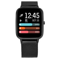 Relógio Smartwatch Mormaii Life Ref: Molifegae/7p, Gps - Black Milanese