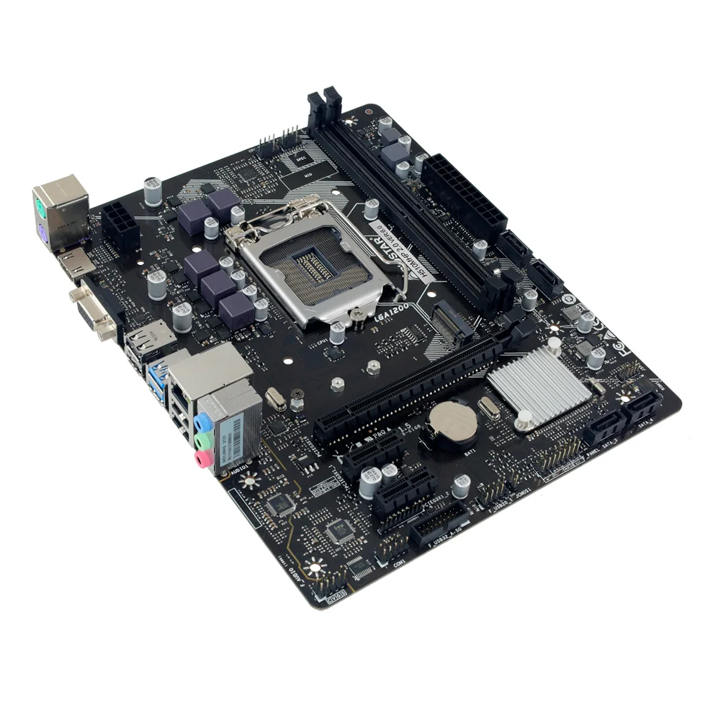 Placa Mãe Biostar H510mhp R2.0, DDR4, LGA1200, Micro ATX 8