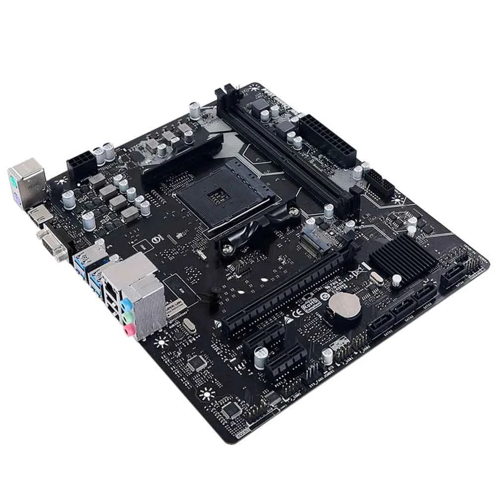 Placa-Mãe Biostar A520mh 3.0, AMD AM4, Micro ATX, DDR4 8