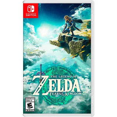 Jogo The Legend Of Zelda, Tears Of The Kingdom, Nintendo Switch - Midia Física