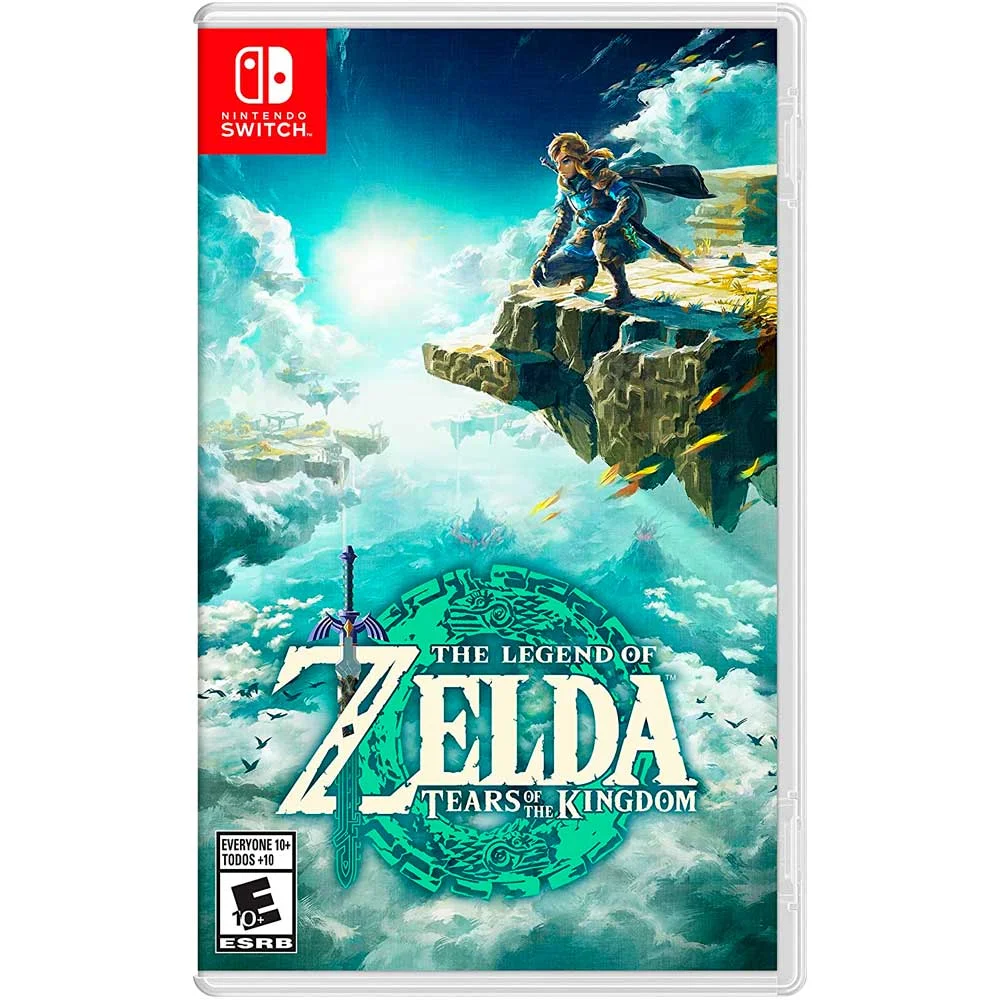 Jogo The Legend Of Zelda, Tears Of The Kingdom, Nintendo Switch - Midia Física Jogo The Legend Of Zelda, Tears Of The Kingdom, Nintendo Switch - Midia Física