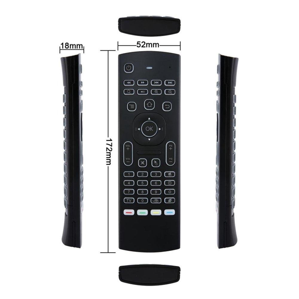 Imagem 2 de 4 do produto Controle Remoto Air Mouse, Kapbom, 2.4g, Wireless, Keyboard, Backlight