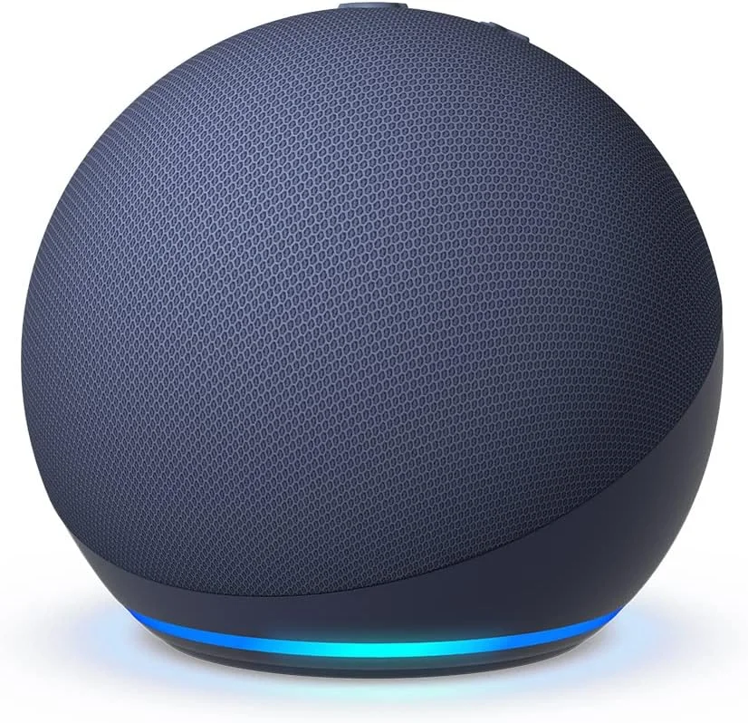 Smart Speaker Amazon Echo Dot 5ª Geração Com Alexa Azul Smart Speaker Amazon Echo Dot 5ª Geração Com Alexa Azul