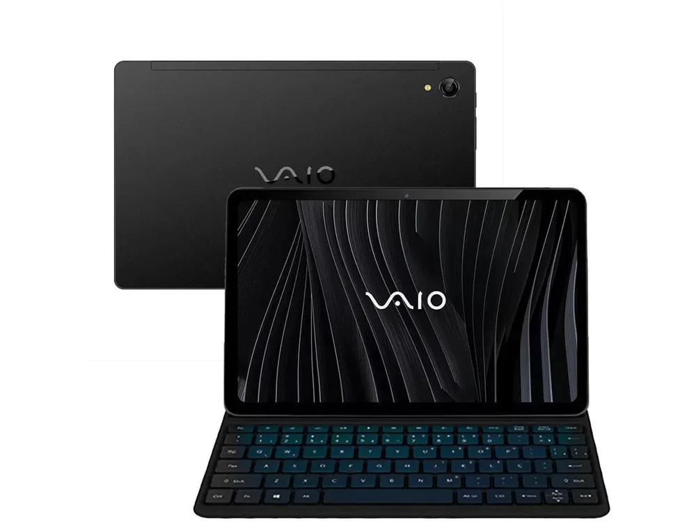 Tablet Vaio Tl10 128gb 8gb Ram, 4g, Teclado Magnético, Tela 10.4” 2k  Preto