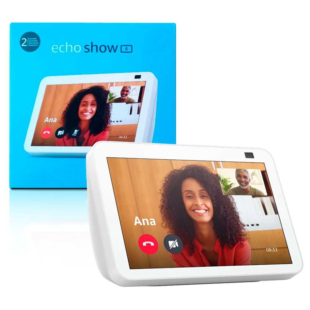 Caixa De Som Amazon Alexa 8 Eco Show 8 2 Geraço