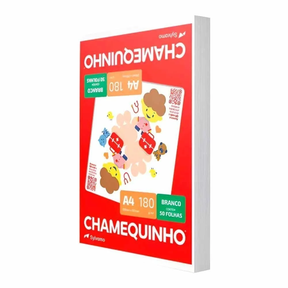 Imagem 3 de 3 do produto Papel Sulfite International Paper A4 Chamequinho 60k 180grs.branco