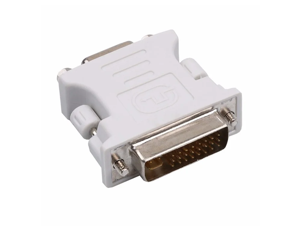 Imagem 2 de 3 do produto Adaptador Dvi 24+5 m X VGA Db 15 F Gold Ma