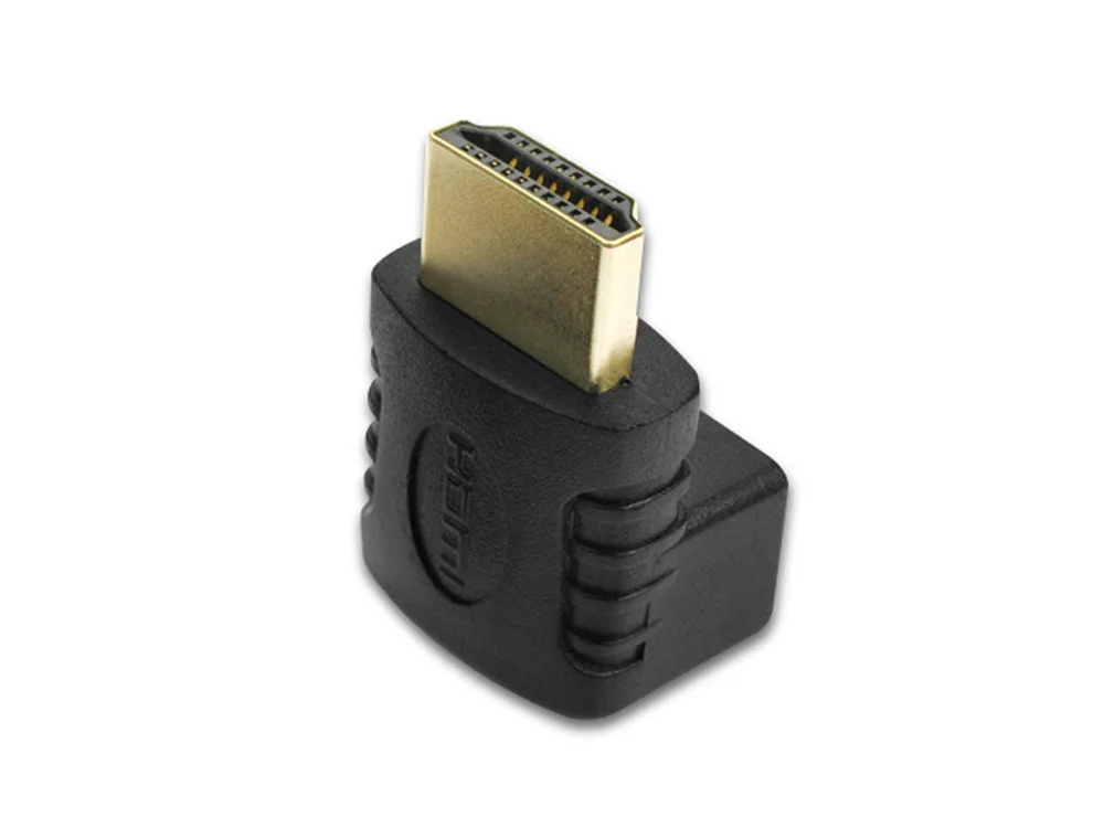 Imagem 2 de 3 do produto Adaptador  Emenda HDMI M X F 90º Graus Fixo Mag