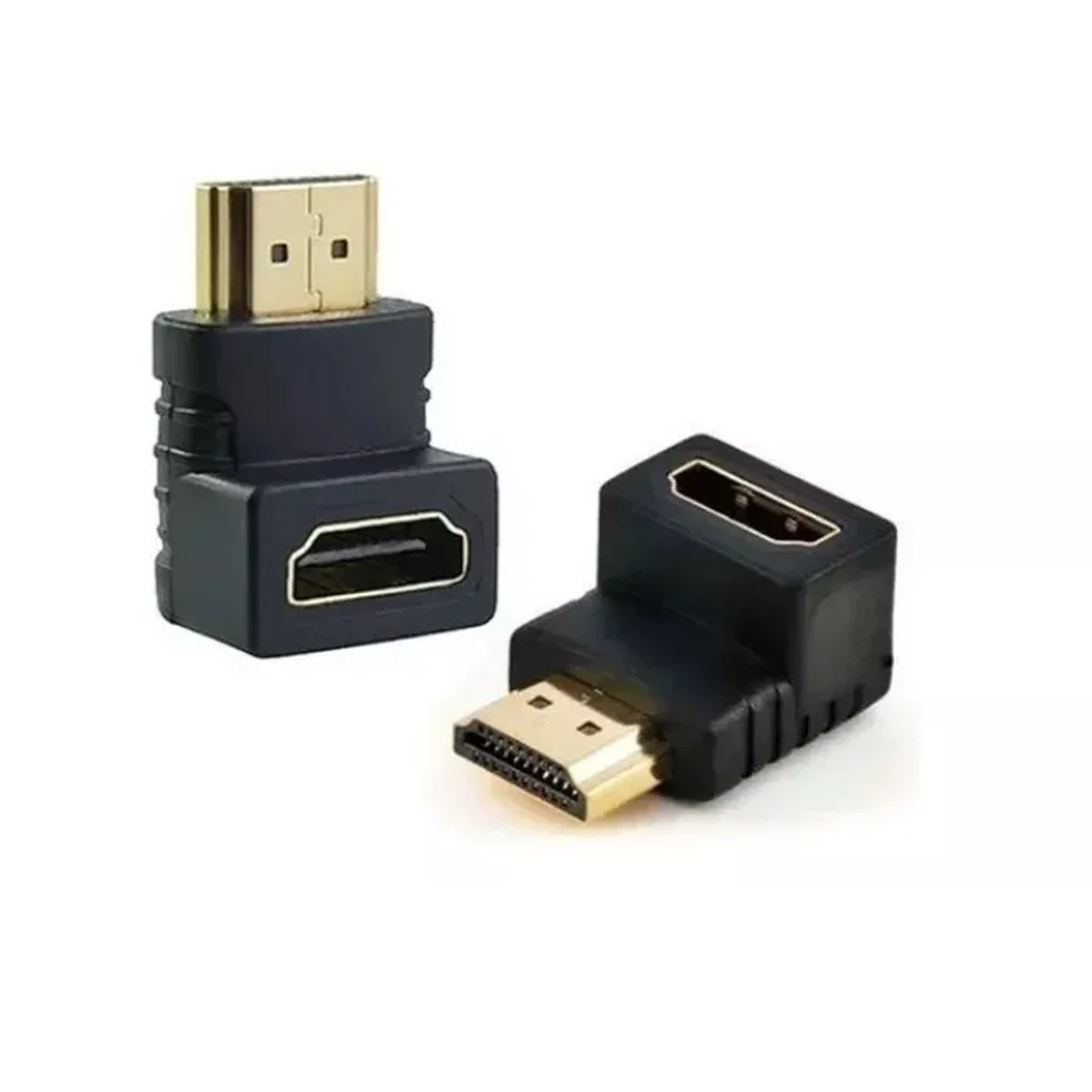 Imagem 3 de 3 do produto Adaptador  Emenda HDMI M X F 90º Graus Fixo Mag