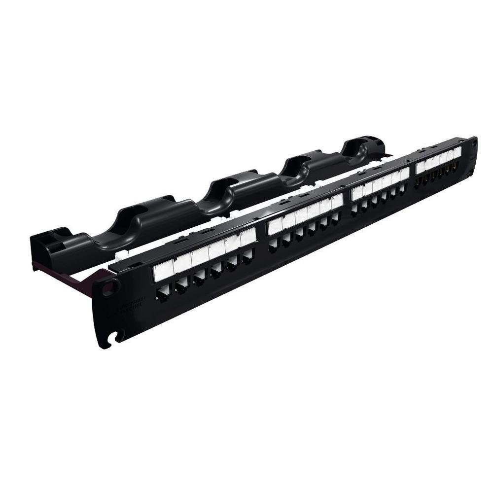 Patch Panel CAT5e Multilan 24 Portas RJ45 KaBuM