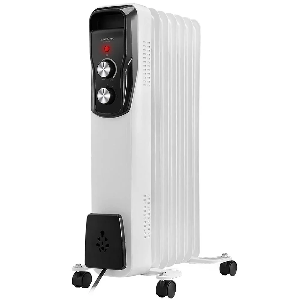 Aquecedor De Ar Portátil Britânia Baq1720b, Branco, 110 Volts Aquecedor De Ar Portátil Britânia Baq1720b, Branco, 110 Volts