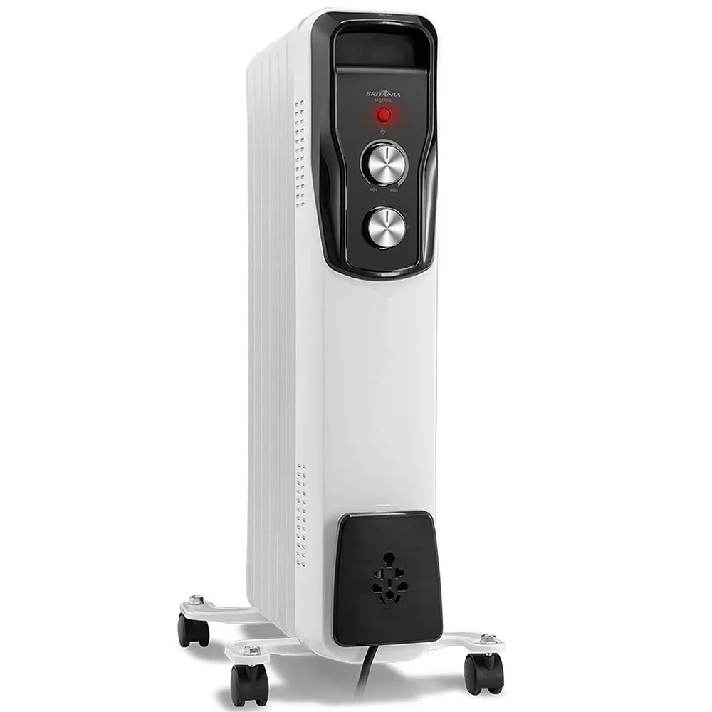 Aquecedor De Ar Portátil Britânia Baq1720b, Branco, 110 Volts Aquecedor De Ar Portátil Britânia Baq1720b, Branco, 110 Volts