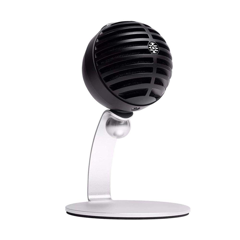 Microfone Digital Condensador Shure Mv5c,Home Studio, IOS/Android