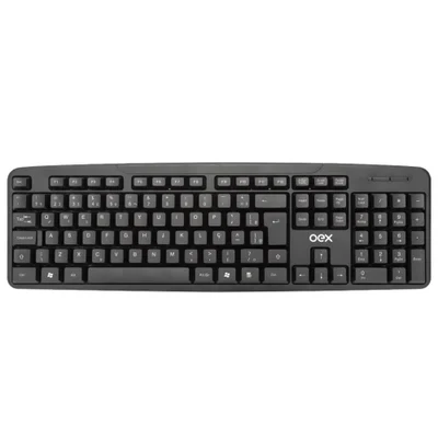 Teclado Com Fio  Oex Tc20,USB, Para Pc, Computador, Notebook