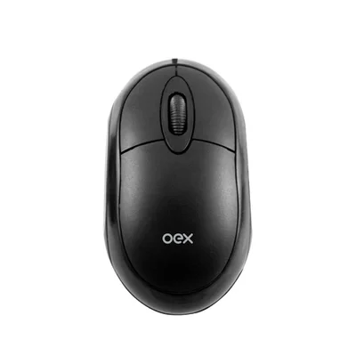 Mouse Óptico  Oex Ms20,Para Notebook Ergônomico USB