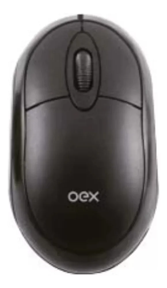 Mouse Óptico Oex Ms20,Para Notebook Ergônomico USB Mouse Óptico Oex Ms20,Para Notebook Ergônomico USB