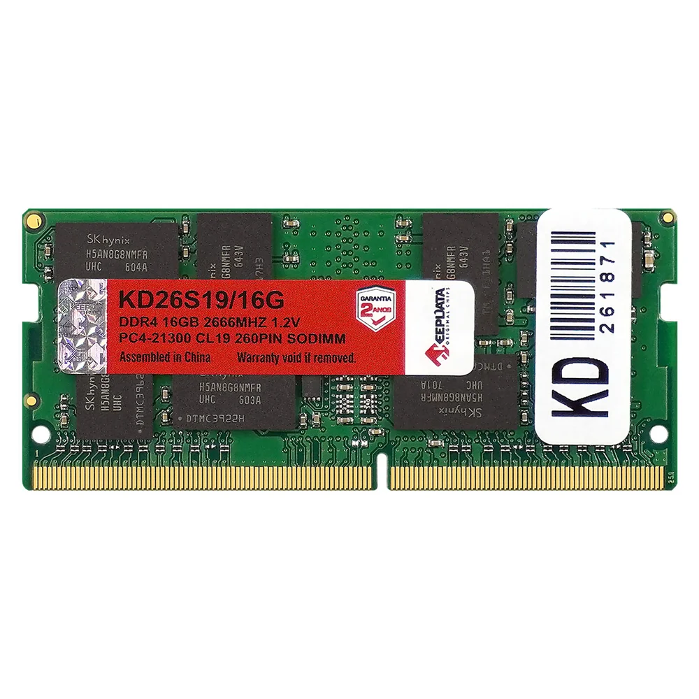 【k.k】 Memoria Keepdata 16GB 2666mhz DDR4 KaBuM