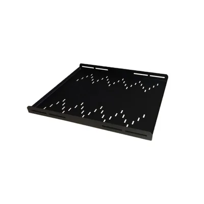 Bandeja Para Rack 19, 1ux 500Mm, 4 Pontos, Ventilada, Preta - Banfx0022