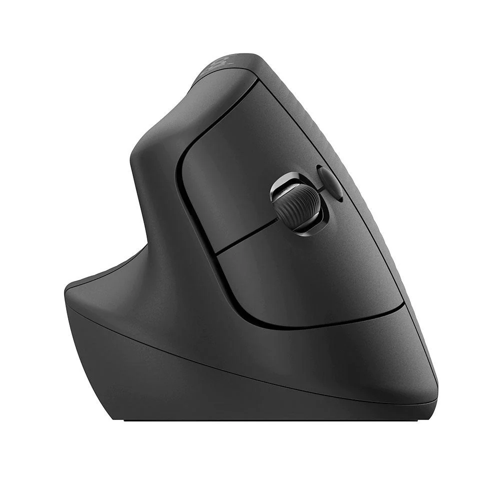 Imagem 3 de 5 do produto Mouse Sem Fio Logitech, Lift Left Vertical, Com Design Ergonômico Para Canhotos, Bluetooth Ou Logi Bol