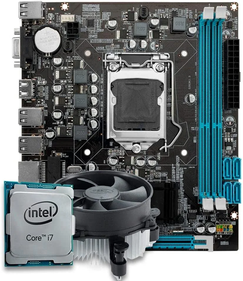 Kit Upgrade Intel I7 3a Gen Placa Me H61 KaBuM