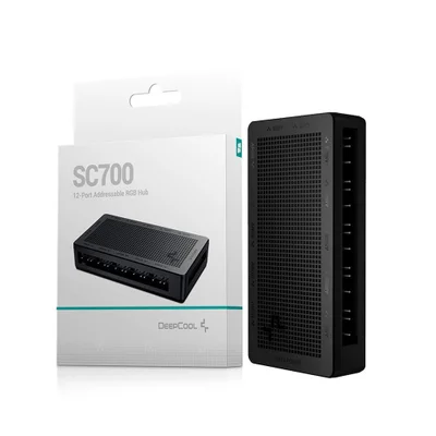 Hub Para Fans Ventoinhas Deepcool Sc700, 12 Portas, 3 Pinos