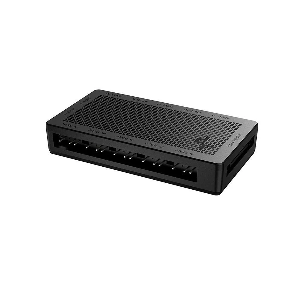 Imagem 5 de 5 do produto Hub Para Fans Ventoinhas Deepcool Sc700, 12 Portas, 3 Pinos