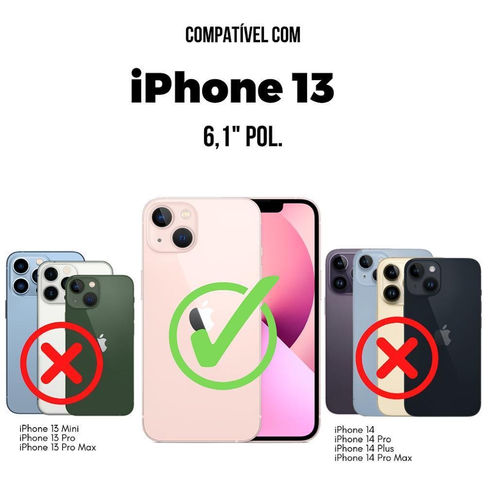 Imagem 4 de 5 do produto Película Para Iphone 13 - Traseira De Fibra De Carbono Preta - Gshield