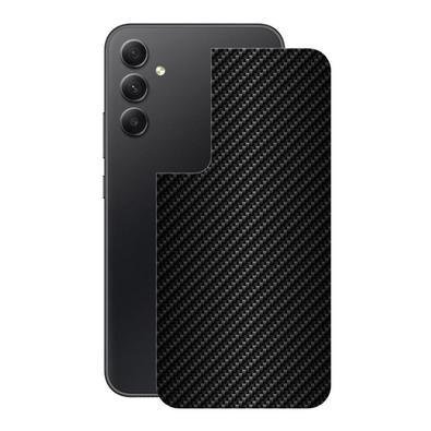 Película Para Samsung Galaxy A34 5g - Traseira De Fibra De Carbono Preta - Gshield