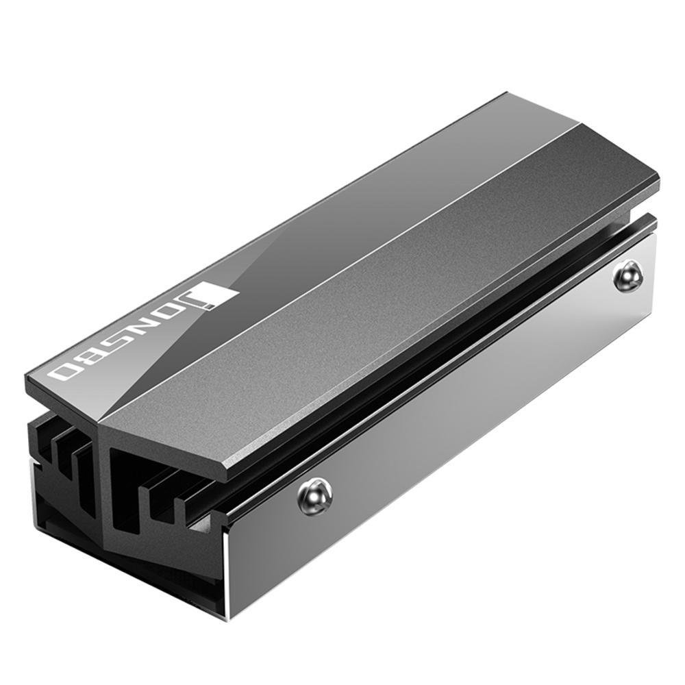 Dissipador de Calor para SSD Jonsbo, Compatível c/ M.2, Nvme, SATA, Alumínio - 2280