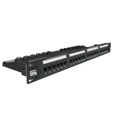 Patch Panel Cat.5e Furukawa Sohoplus, 24 Portas, T568a/b - 35050438 — foto 2