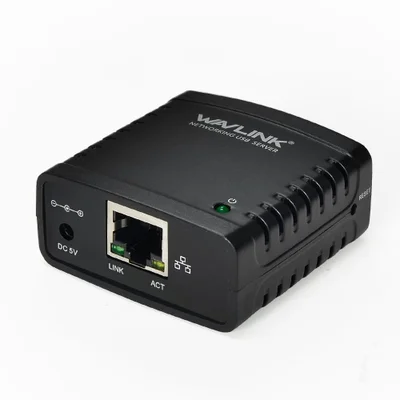 Servidor De Impressão Wavlink, USB 2.0 Network Lpr