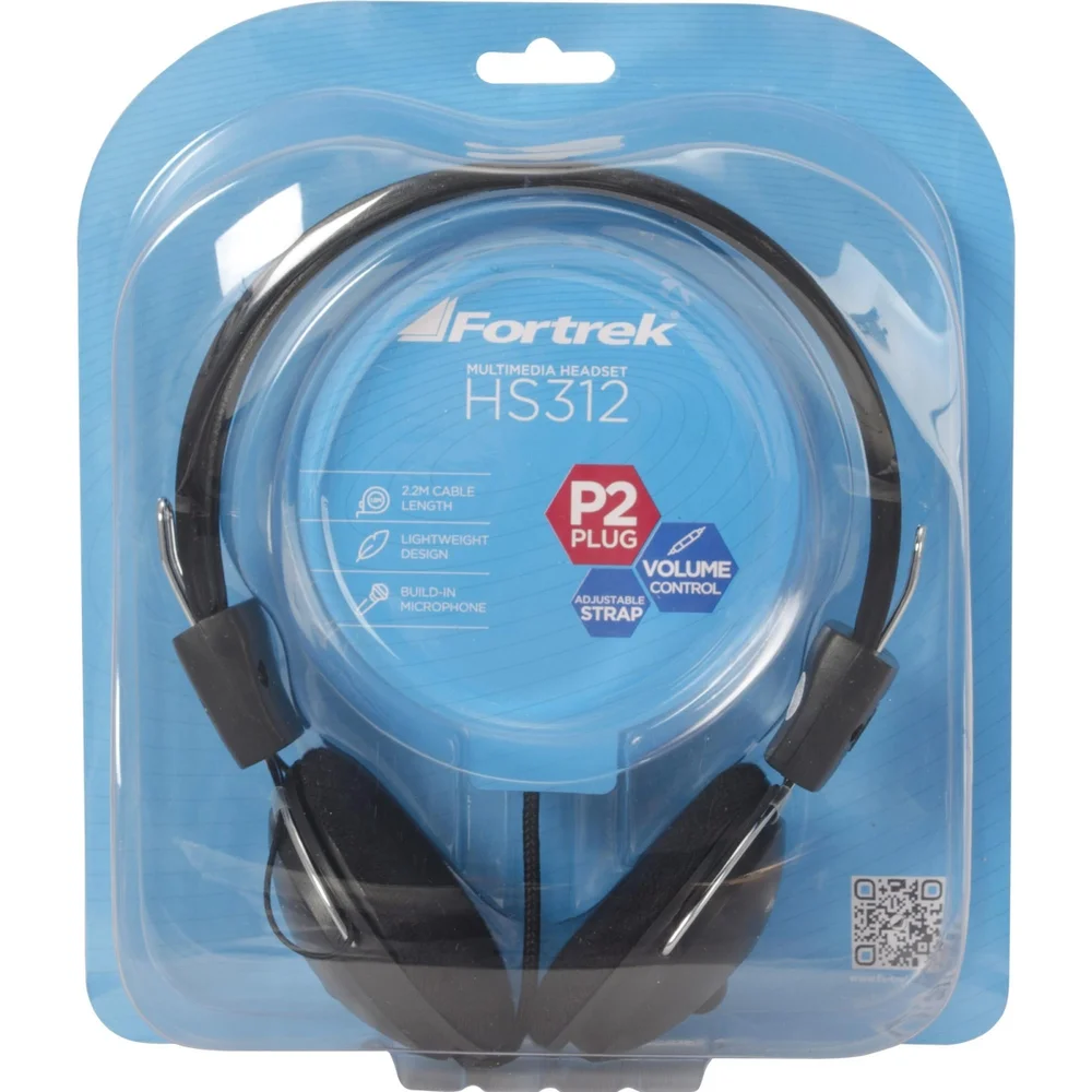 Imagem 2 de 3 do produto Fone de Ouvido Fortrek, Preto - KS-312