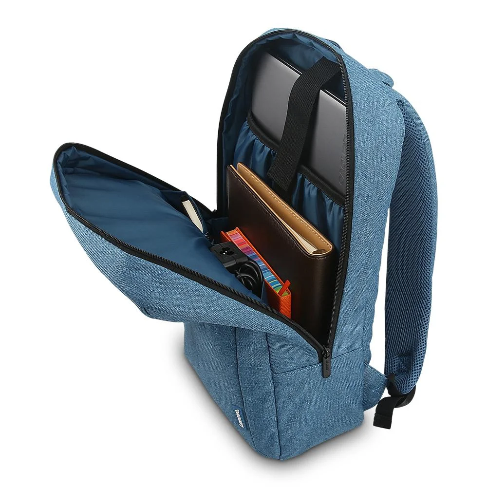 Imagem 4 de 5 do produto Mochila Lenovo Casual B210, Para Notebook De Até 15.6,  Azul - Gx40q17226