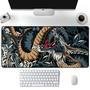 Mouse Pad Gamer Speed Extra Grande Profissional 60x30  - Dragão Azul