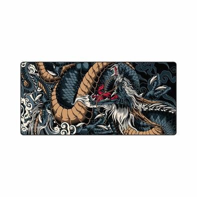 Mouse Pad Gamer Speed Extra Grande Profissional 120x40  - Dragão Azul