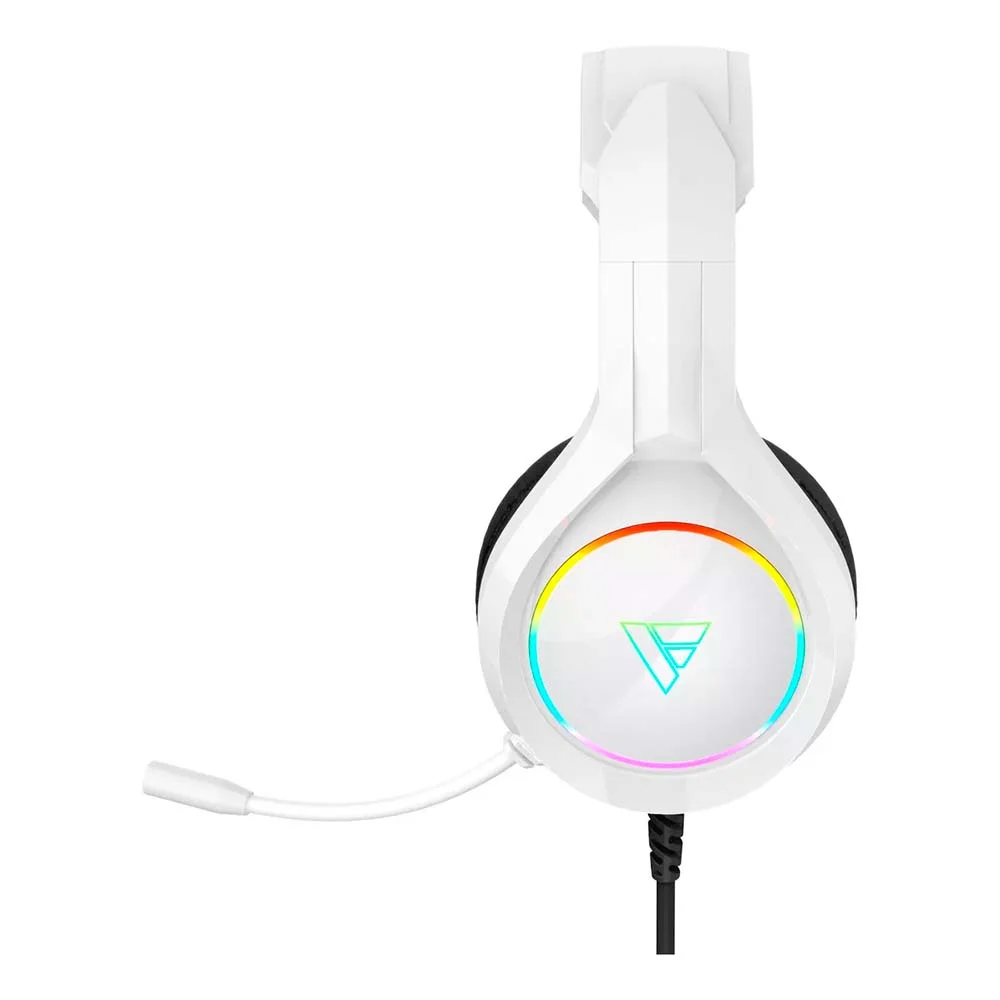 Imagem 3 de 5 do produto Headset Gamer Force One Titan 7.1 USB, Branco