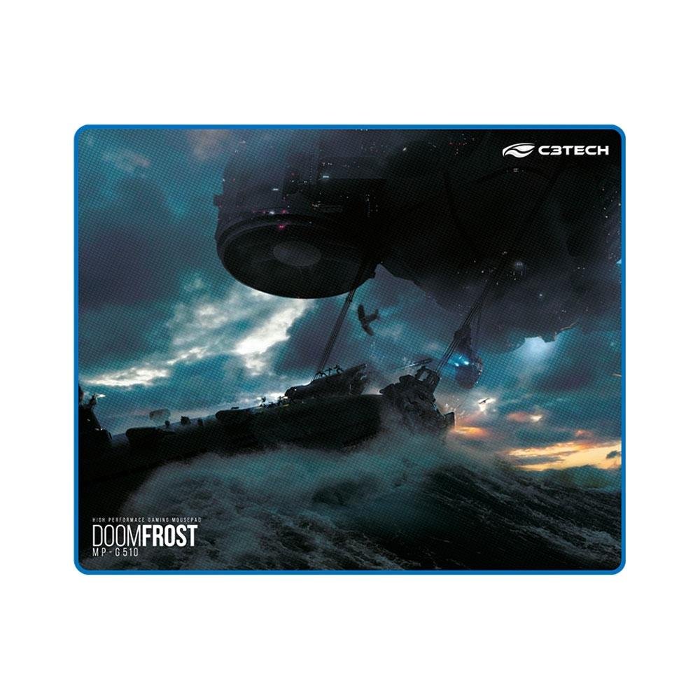 Mousepad Gamer C3Tech Doom Frost, Speed, Grande  - Mp-g510