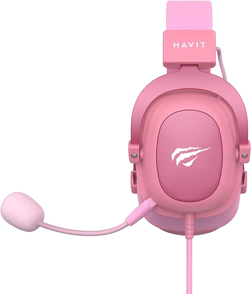 Imagem 3 de 5 do produto Headset Gamer Havit H2002d Multiplatform, Drivers 53mm - Rosa