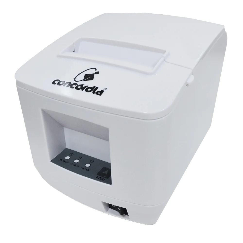 Imagem 5 de 5 do produto Impressora Não Fiscal Térmica De Cupom Concórdia Xp V320 USB E Ethernet, Branca