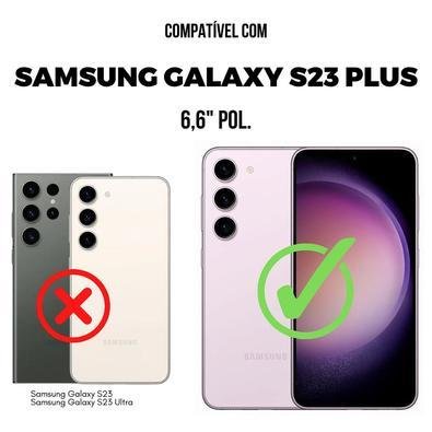 Película Galaxy S23plus - traseira Fibra Carbono, Preta - gshield — foto 3
